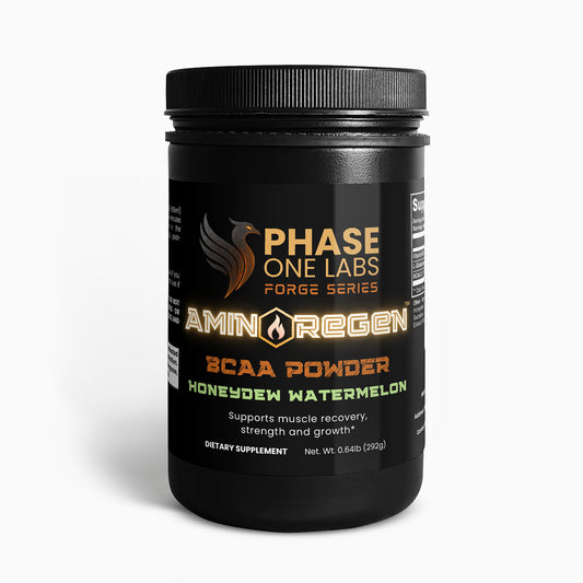 AMINO REGEN (Honeydew/Watermelon):  BCAA Post Workout Powder