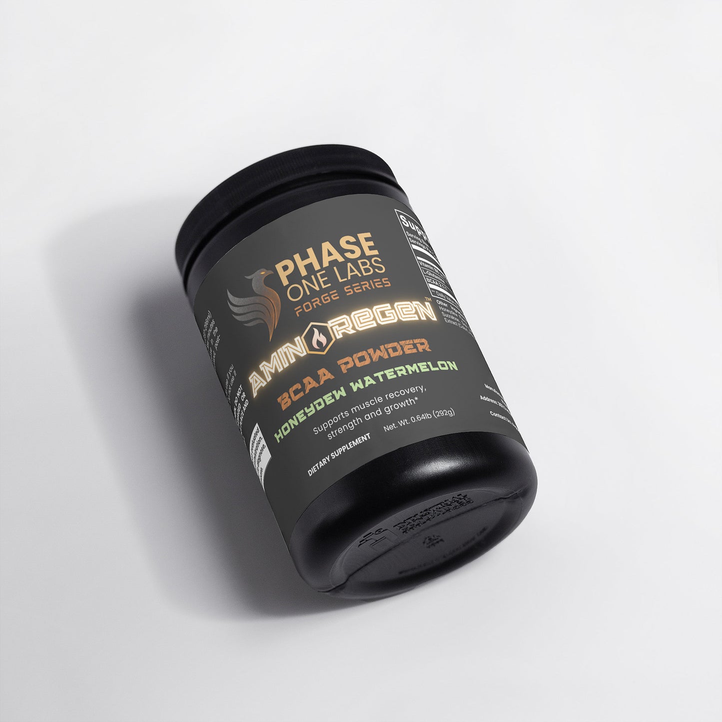 AMINO REGEN (Honeydew/Watermelon): BCAA Post Workout Powder