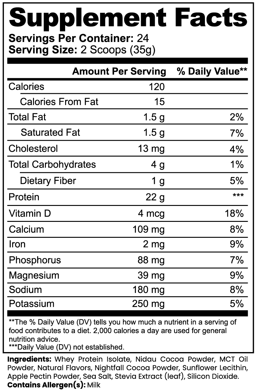 ISOFORGE (Chocolate):  Advanced 100% Whey Protein Isolate